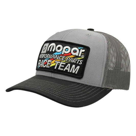 Vintage Mopar Race Team Dodge Patch sewn onto New Richardson 112 Hat