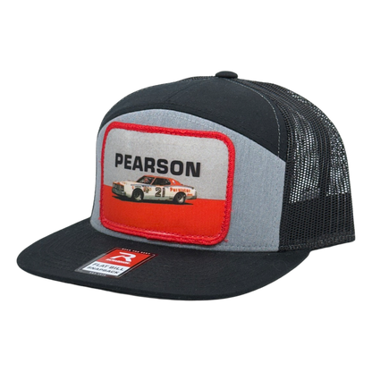Vintage PEARSON Patch sewn onto New Richardson 168 Trucker Hat