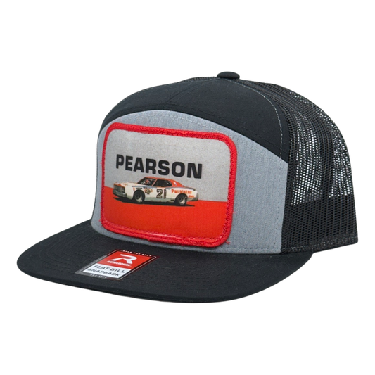 Vintage PEARSON Patch sewn onto New Richardson 168 Trucker Hat