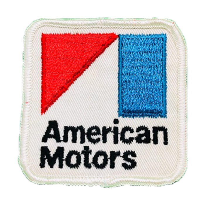 AMX American Motors Corp Vintage Square Patch Gremlin Javelin Hornet