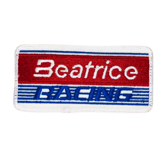 Beatrice Racing Mario Andretti Indy Car Vintage Patch