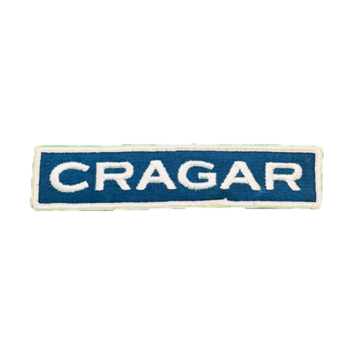 CRAGAR Racing Wheels Rims Vintage Patch