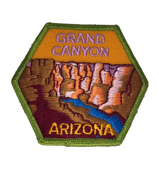Grand Canyon Arizona National Park Vintage Patch