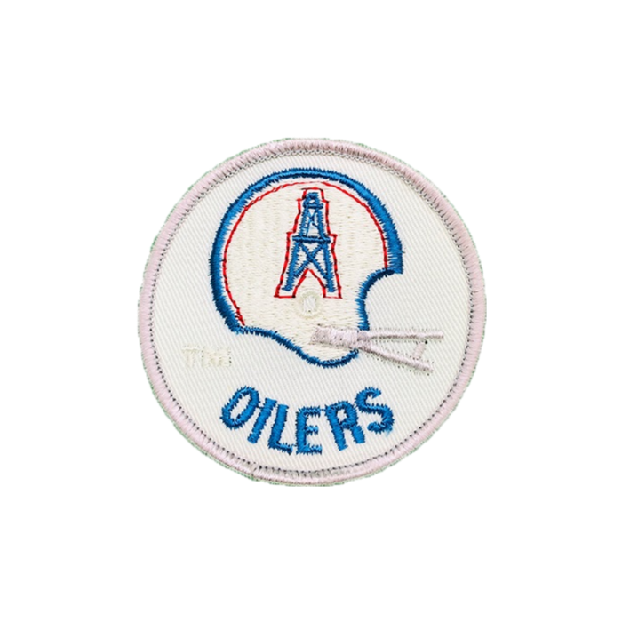 Houston Oilers Vintage NFL Round Patch – gearheadhats