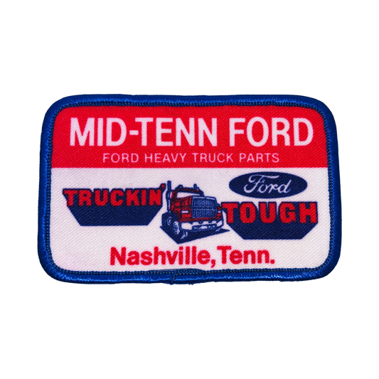 Mid-Tenn Ford Nashville TN Diesel Truckin Tough Vintage Patch 1