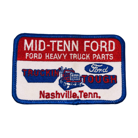 Mid-Tenn Ford Nashville TN Diesel Truckin Tough Vintage Patch 2