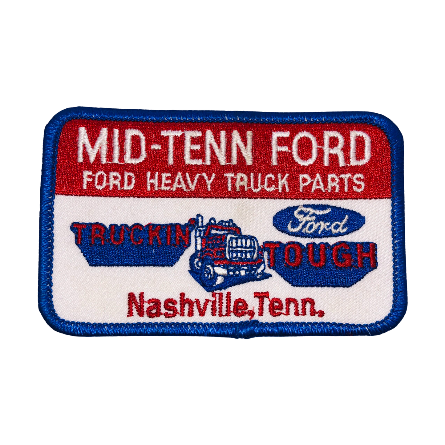 MidTenn Ford Nashville TN Diesel Truckin Tough Vintage Patch 2