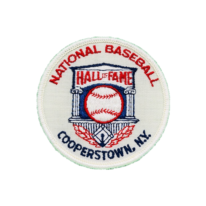 National Baseball Hall of Fame Cooperstown NY Vintage 3 Patch