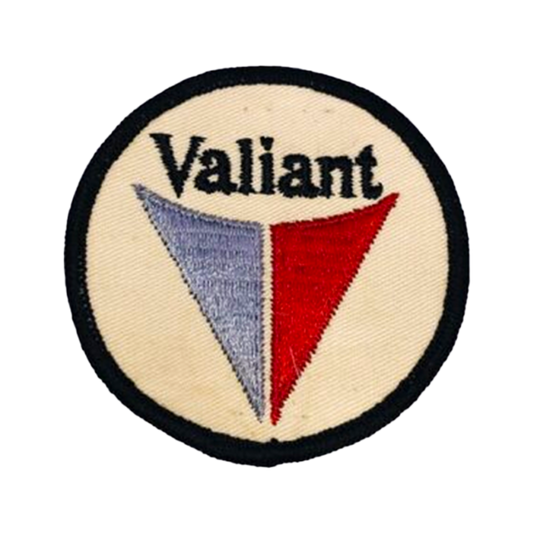 PLYMOUTH VALIANT Vintage Patch 3 Round