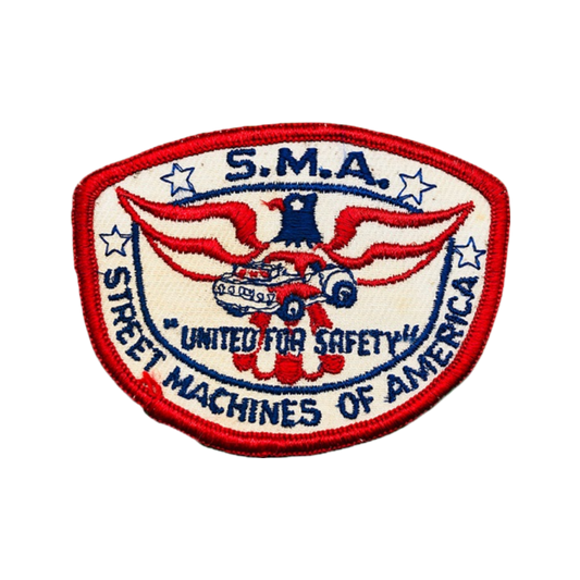 SMA Street Machines of America Vintage Patch