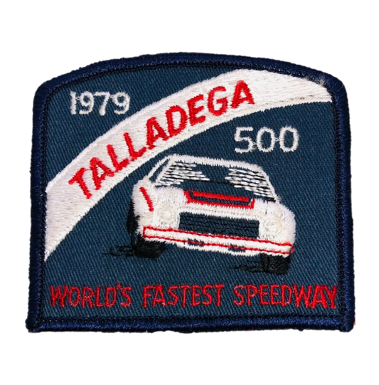 Vintage 1979 Talladega Alabama 500 Nascar Patch