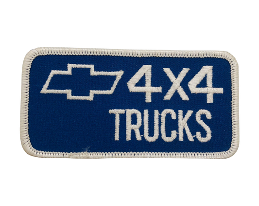Vintage 4x4 Chevy Trucks Chevrolet Patch