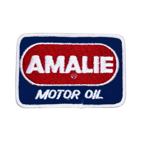 Vintage AMALIE Motor Oil NHRA Racing Patch