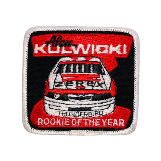 Vintage Alan Kulwicki Zerex Nascar Rookie of the Year Ford Patch