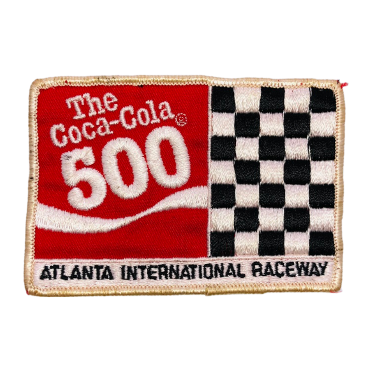Vintage Atlanta Ga CocaCola 500 International Raceway Patch