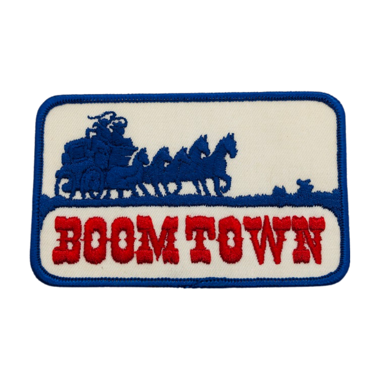 Vintage BOOM TOWN Casino Patch