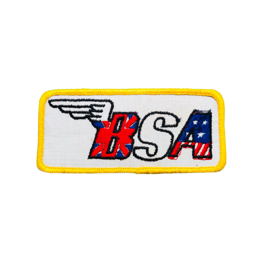 Vintage BSA Motorcycles Patch
