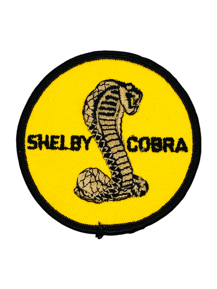 Vintage Carroll Shelby Cobra Ford Patch