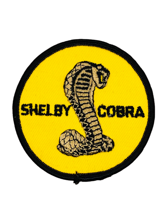 Vintage Carroll Shelby Cobra Ford Patch