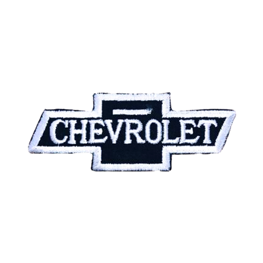 Vintage Chevy Chevrolet Bow tie Emblem Navy Blue Patch