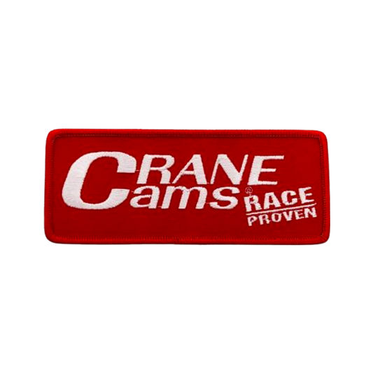 Vintage Crane Cams Race Proven Red Patch