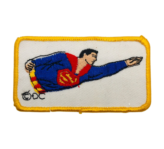 Vintage DC Comics Superman Super Hero Patch