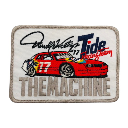 Vintage Darrell Waltrip Tide Machine Nascar Racing Patch
