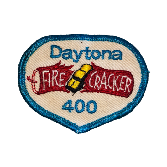 Vintage Daytona Fire Cracker 400 Nascar Racing Patch