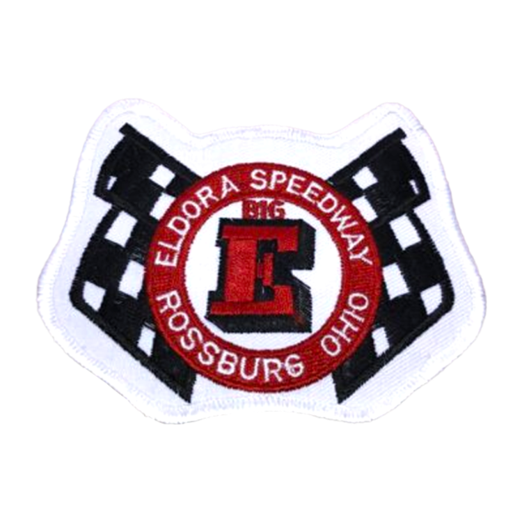 Vintage Eldora Speedway Big E Rossburg Ohio Racing Patch