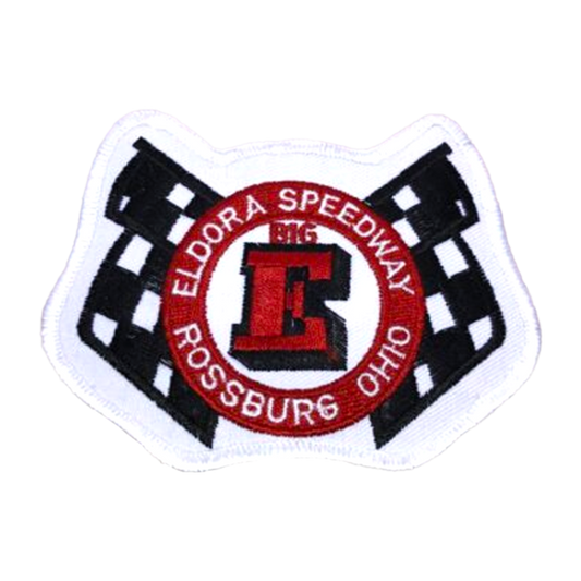 Vintage Eldora Speedway Big E Rossburg Ohio Racing Patch