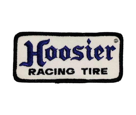 Vintage Hoosier Racing Tires Patch 45 Wide x 2 Tall