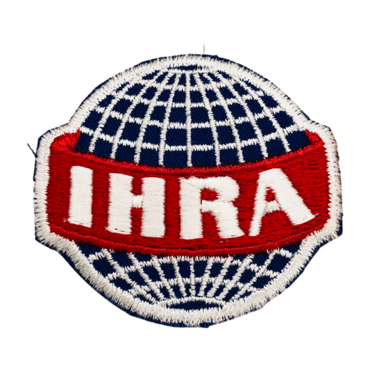 Vintage IHRA Drag Racing Series Hot Rod Patch
