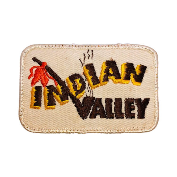 Vintage Indian Valley Smoke Pipe Patch