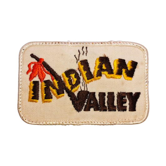 Vintage Indian Valley Smoke Pipe Patch