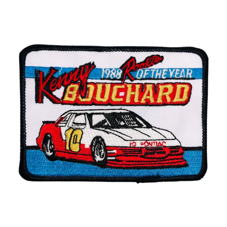 Vintage Kenny Bouchard Nascar 1988 Rookie of the Year Patch