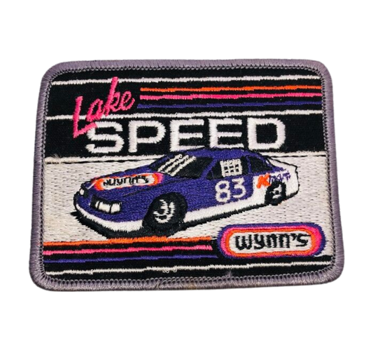 Vintage Lake Speed WYNNs OIL KMart Nascar Racing Patch