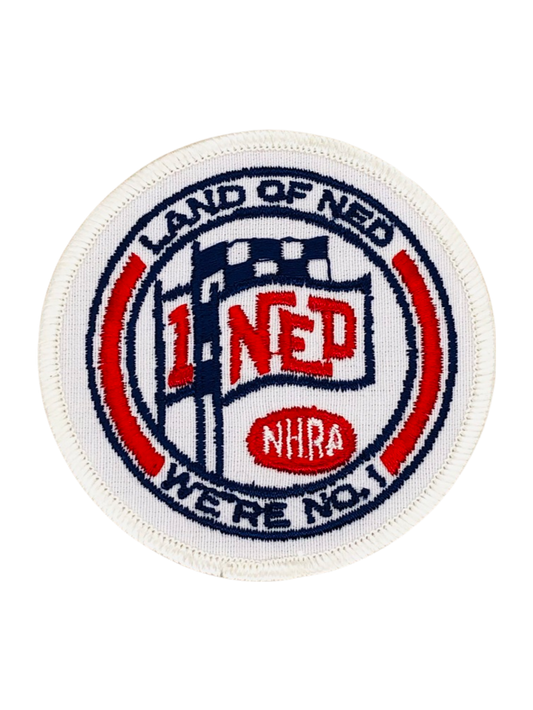Vintage NHRA NED Northeast Division Drag Racing Patch