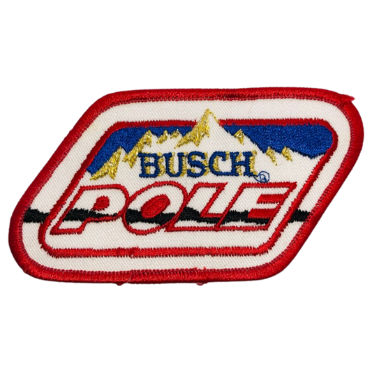 Vintage Nascar Busch Pole Beer Racing Patch