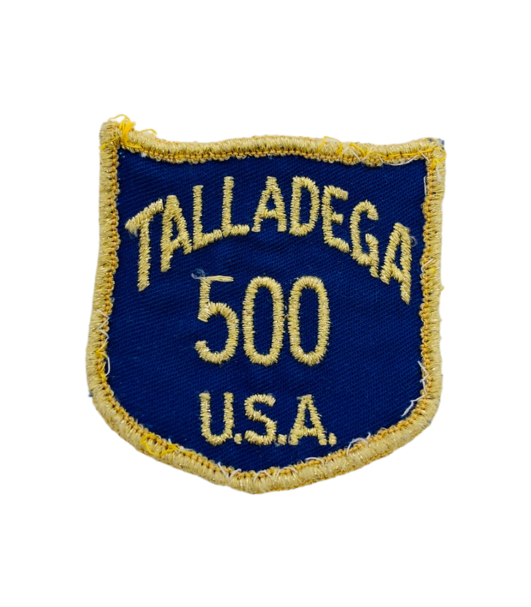 Vintage Nascar Talladega 500 USA Speedway Alabama Patch