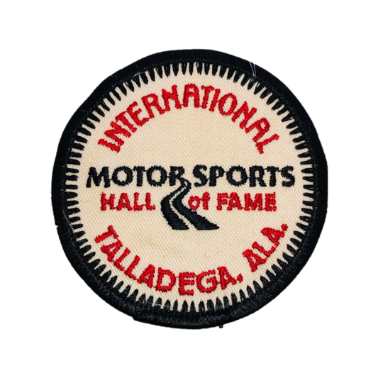 Vintage Nascar Talladega Motorsports Hall of Fame Round 3 Patch
