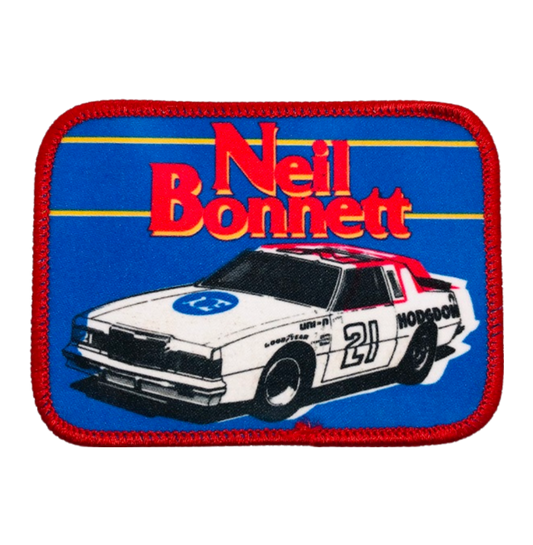 Vintage Neil Bonnett Wood Brothers Racing Nascar Patch
