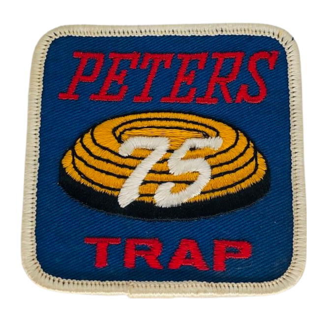 Vintage Peters 75 Skeet Trap Patch