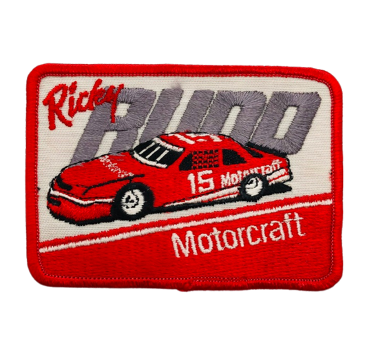 Vintage Ricky Rudd Ford Motorcraft Nascar Patch