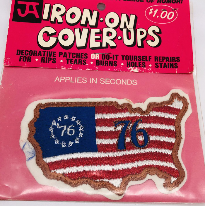 Vintage USA 1776 Flag Patch