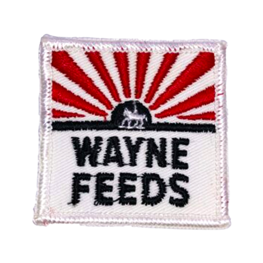 Vintage WAYNE FEEDS Small 2 Patch
