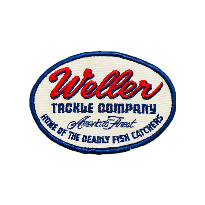 Vintage Weller Fishing Tackle Company Patch