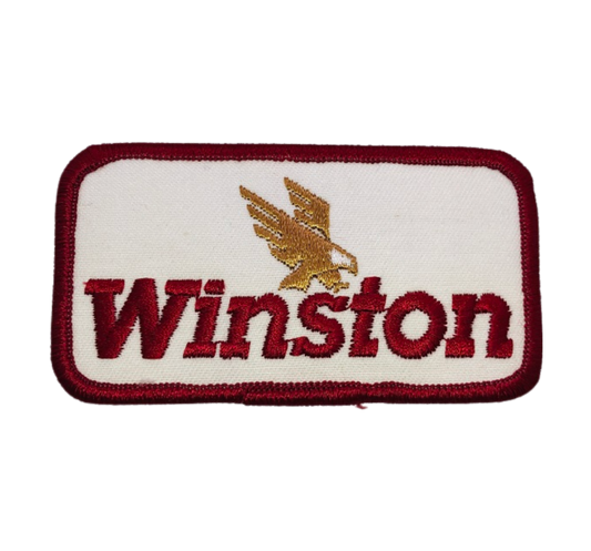 Vintage Winston Nascar NHRA Racing Patch Eagle