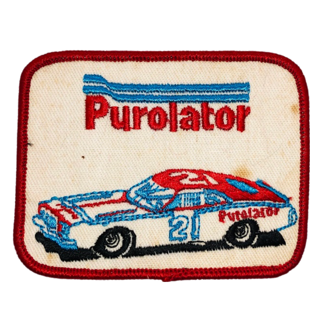 Vintage Wood Brothers Ford Racing Team Purolator Patch